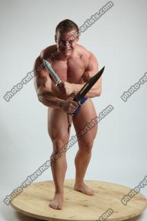 ADAM_WARD FIGHTING WITH TWO KNIVES